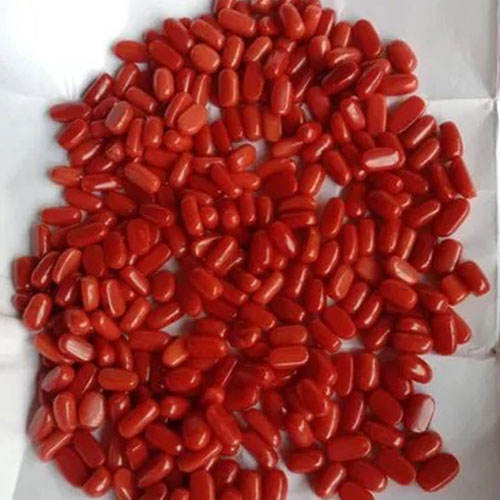 Red Coral Capsule Shape (Upto 5 Ratti) - Best Quality Munga